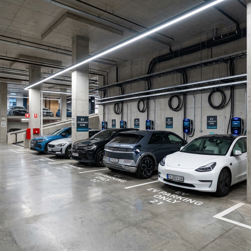 Borne de recharge en copropriété : guide complet